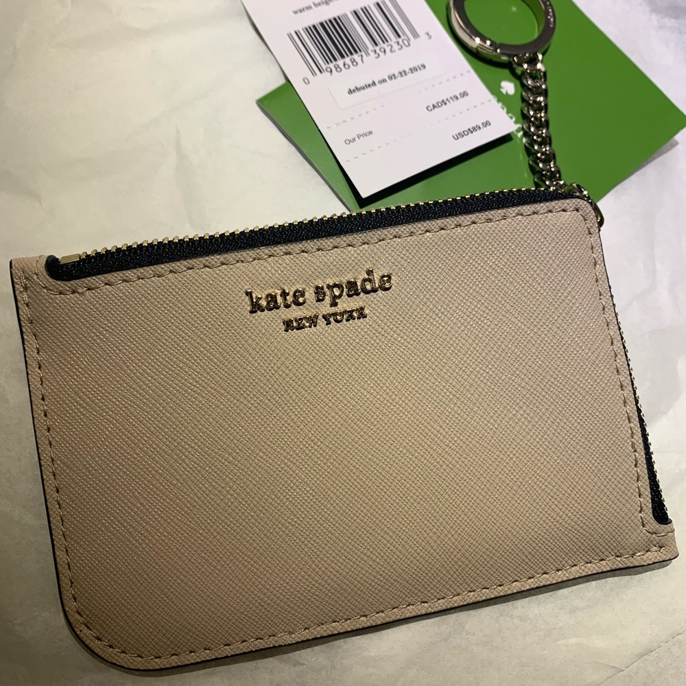 Kate spade neude cardholder $55, brand new